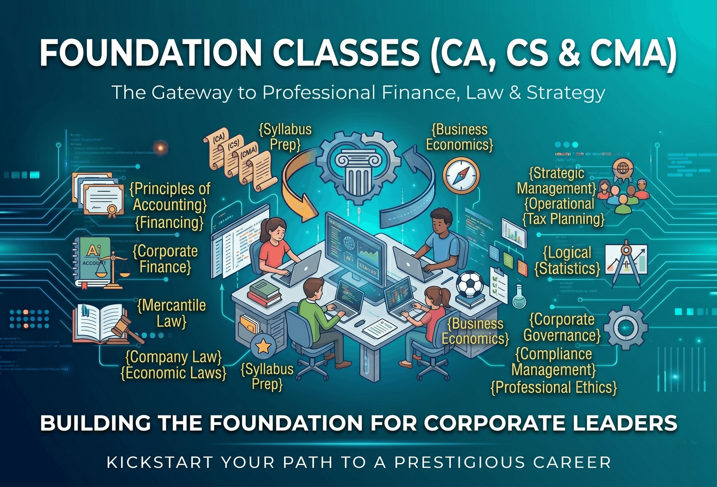 Foundation Classes (CA, CS & CMA)